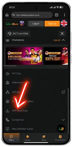Find the download Jeetbuzz Casino
